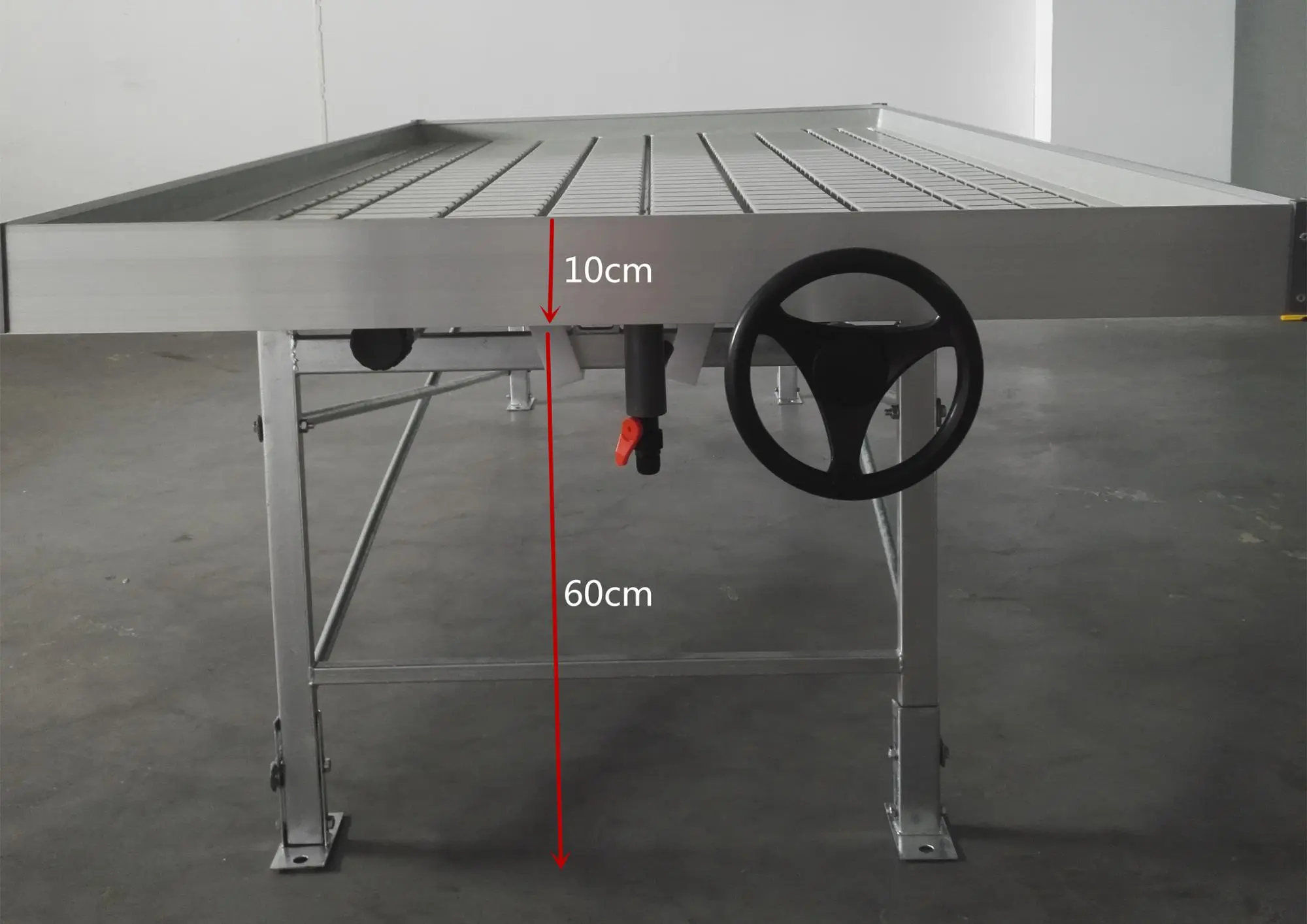 mobile vertical grow table