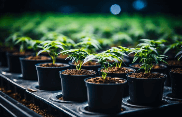 What is the typical timeline and costs associated with starting and operating a commercial cannabis cultivation business?