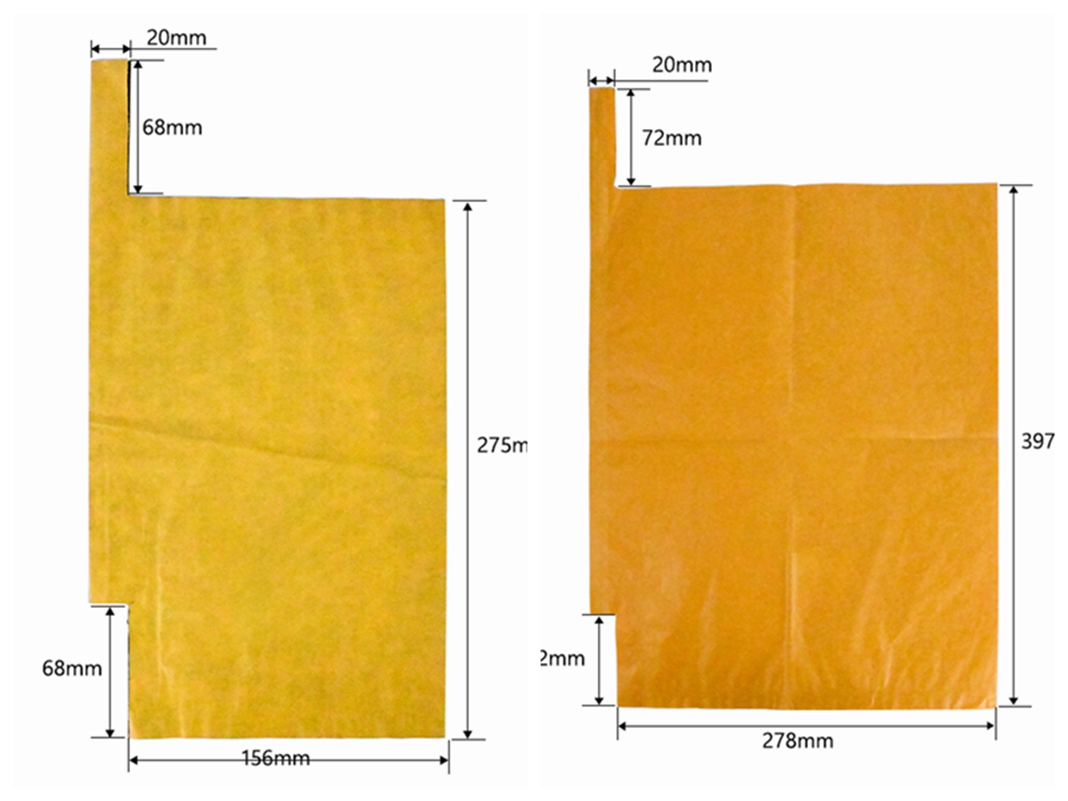 fruit protection bags size