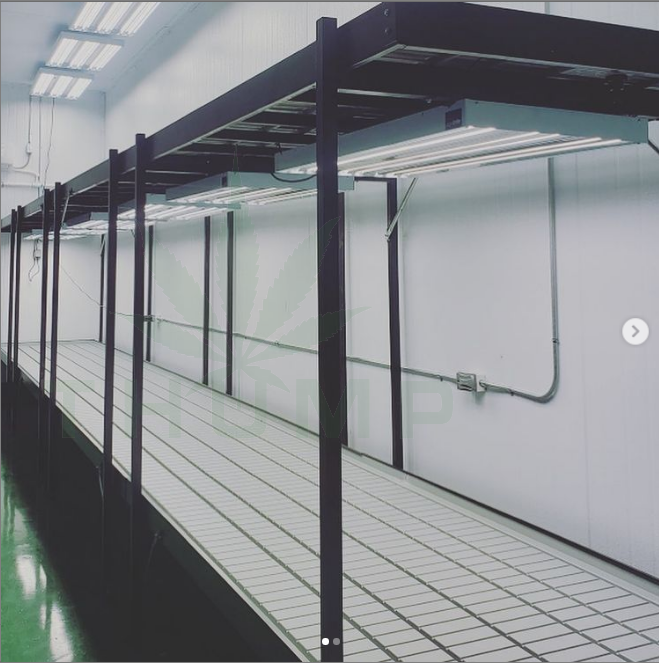 Hydroponic Farming Vertical Grow Rack Indoor Gardeing System