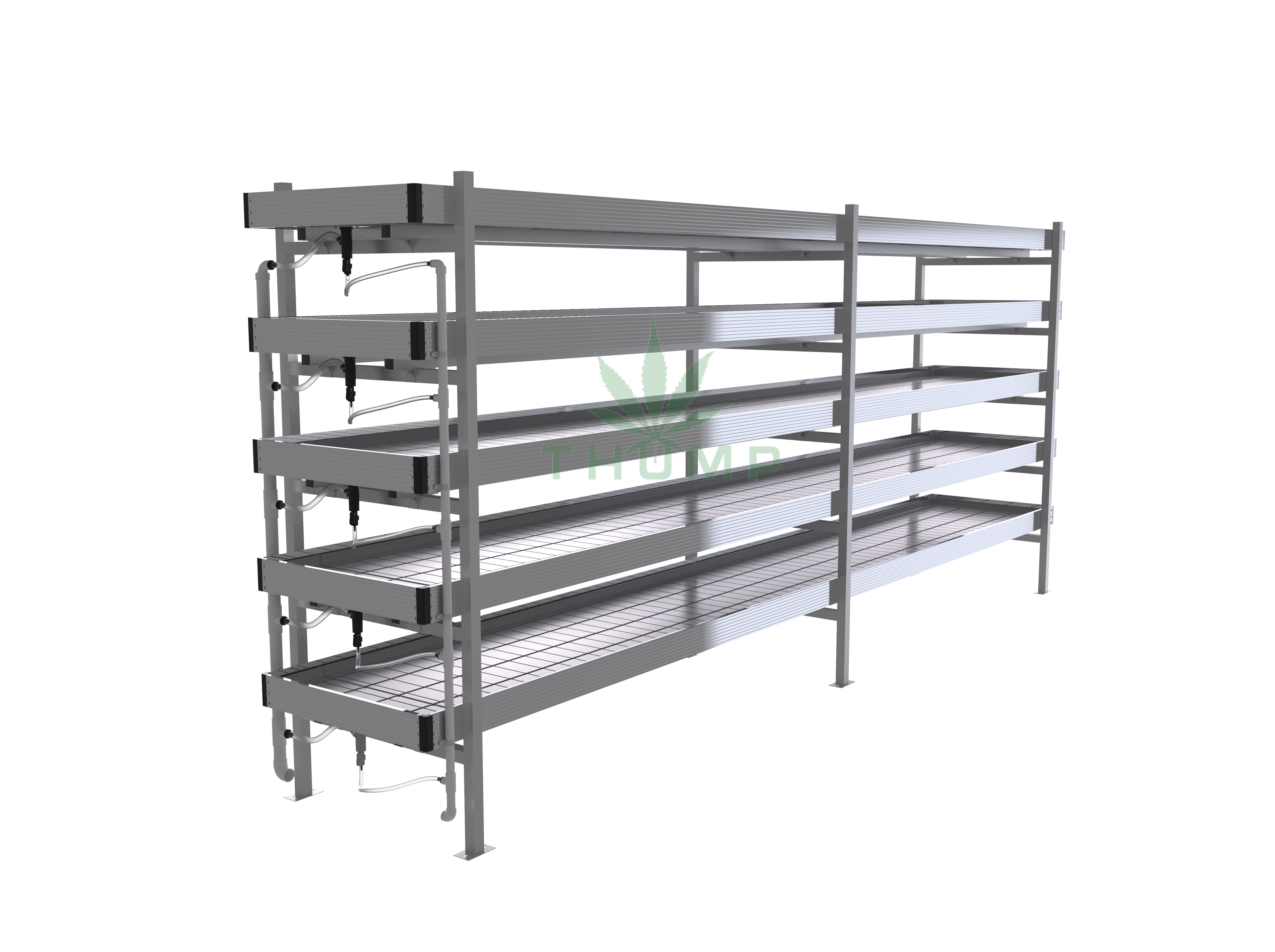 Customised Mobile Grow Rack System
